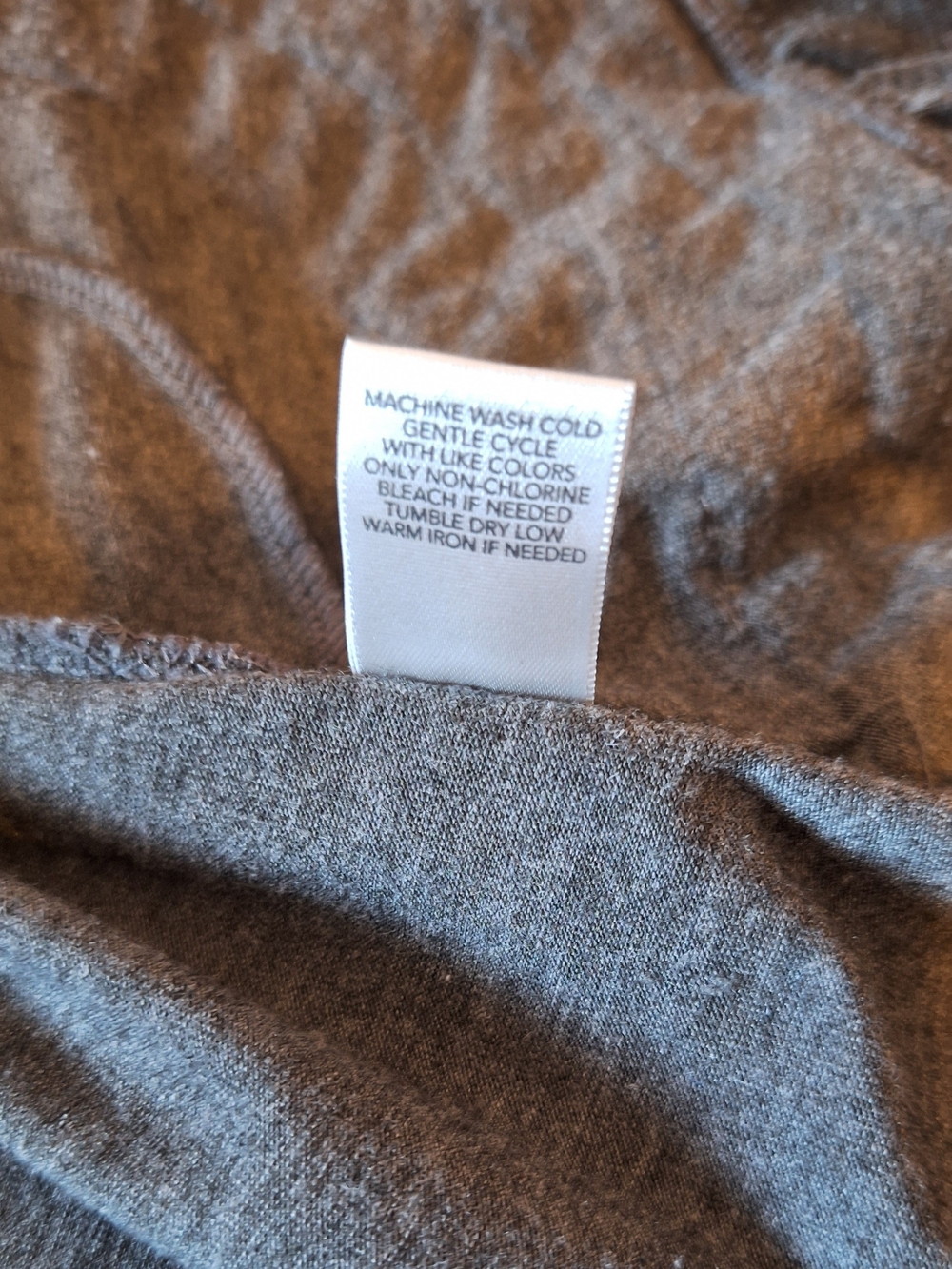 Christopher & Banks Dark Gray Ruffled Open-Front Cardigan - Picture 9 of 9